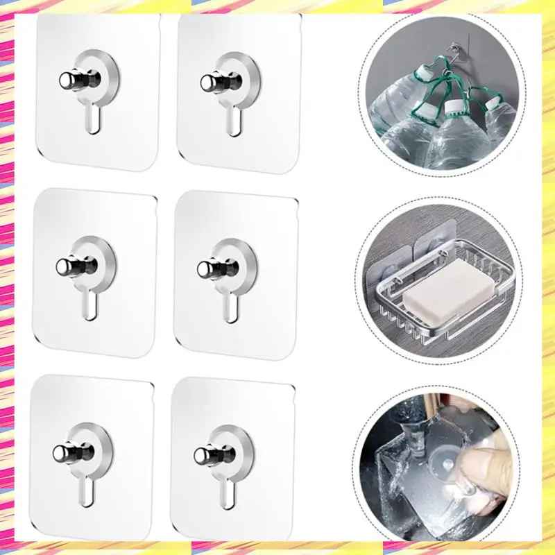 Kostenloser transparenter Haken für die Wandmontage (20 Stück)